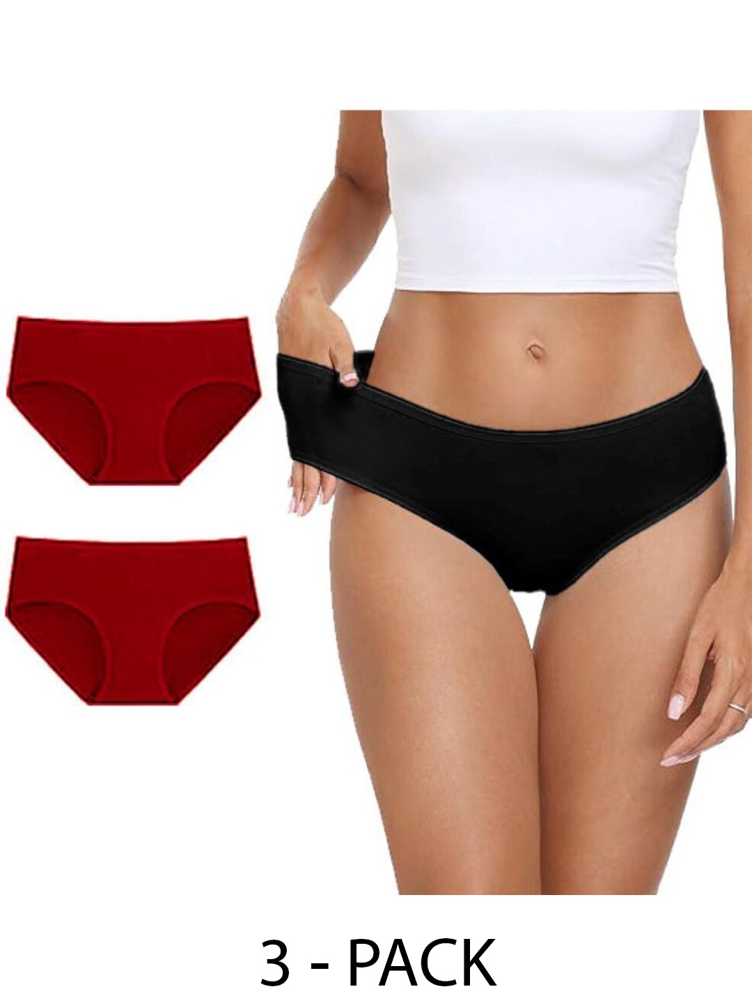 

Diving Deep Pack of 3 Hipster Briefs, Multi