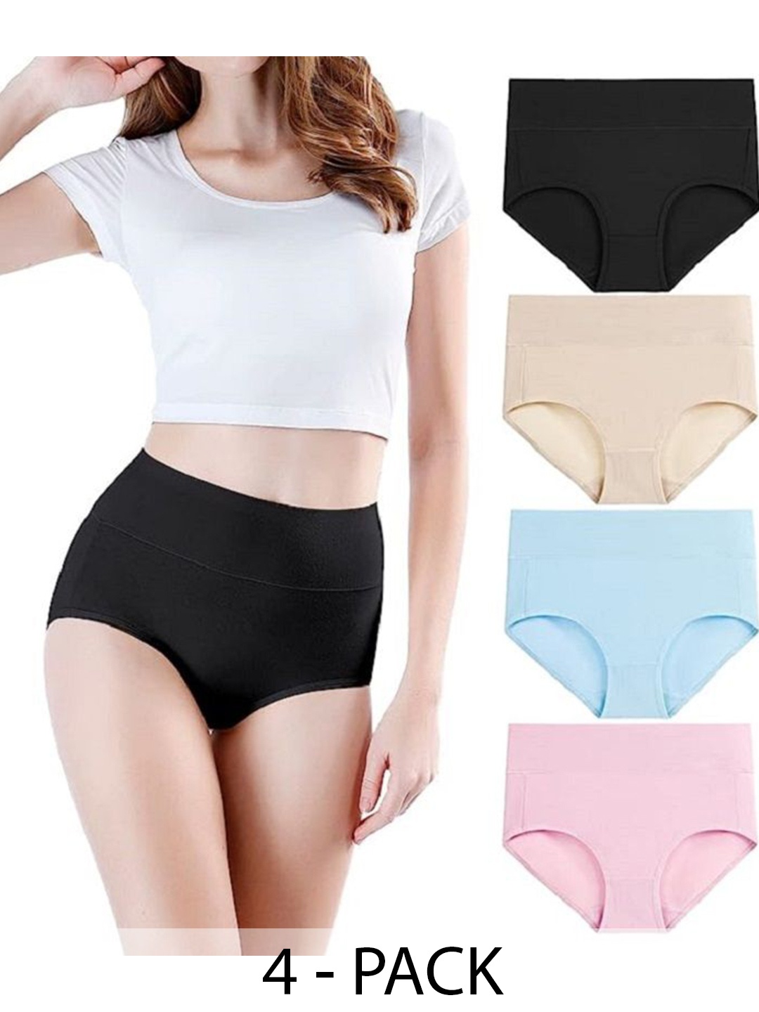 

Diving Deep Pack of 4 Hipster Briefs, Multi