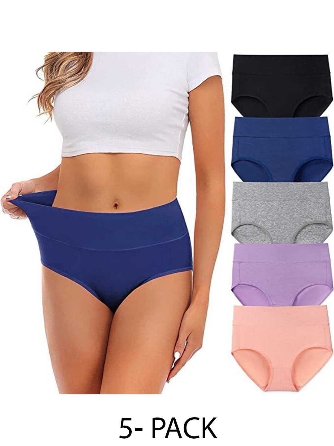 

Diving Deep Pack of 5 Hipster Briefs, Multi