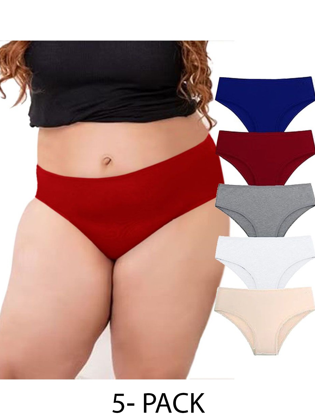 

Diving Deep Pack of 5 Hipster Briefs, Multi