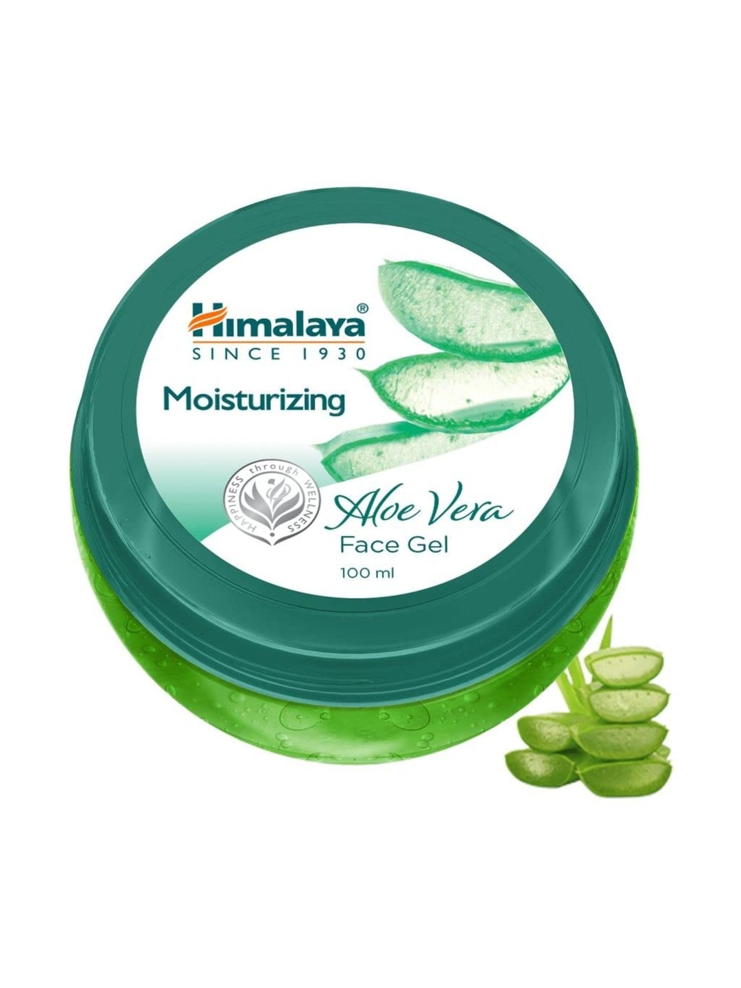 

Himalaya Moisturizing Non Sticky Aloe Vera Face Gel - 100ml, Green