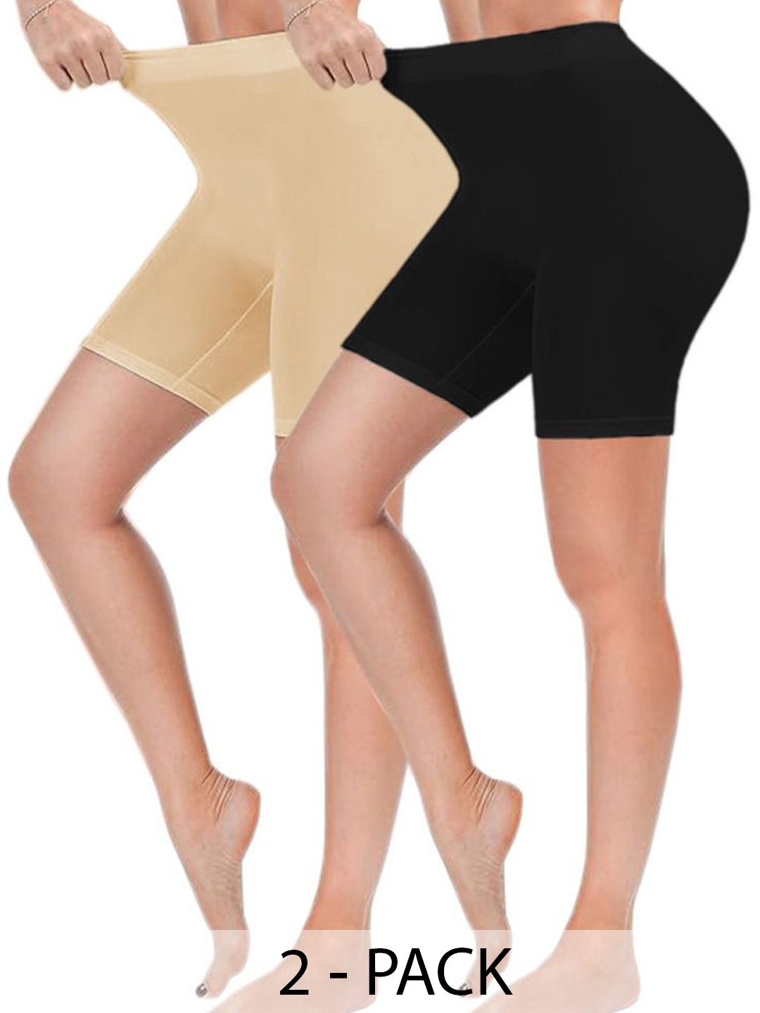 

Diving Deep Women Pack of 2 Cotton Assorted Boy Shorts Briefs