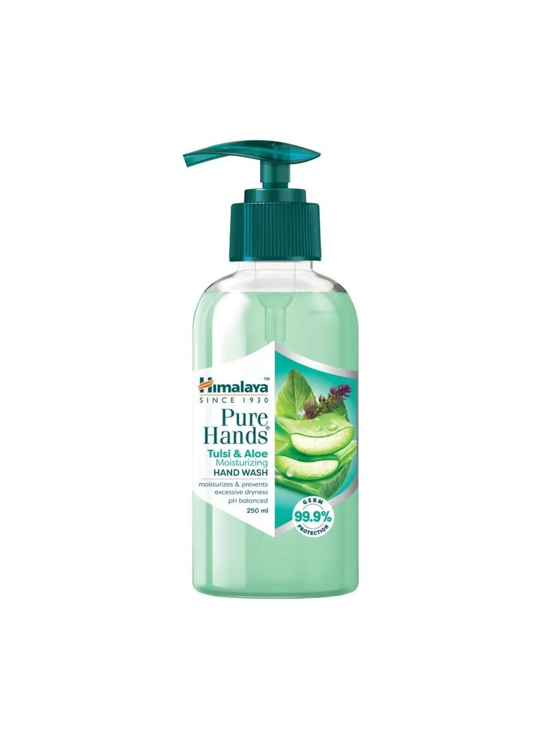 

Himalaya Pure Hands Tulsi & Aloe Moisturizing Hand Wash - 250ml, Green
