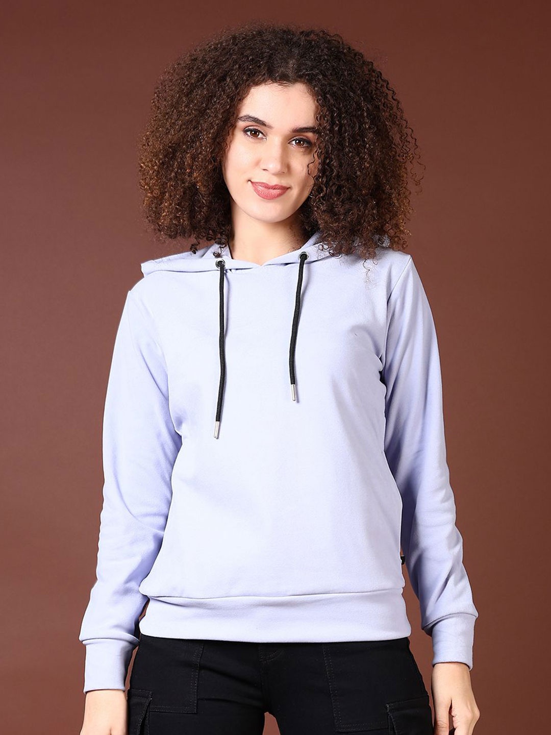 

V-Mart Women Hooded Sweatshirt, Blue