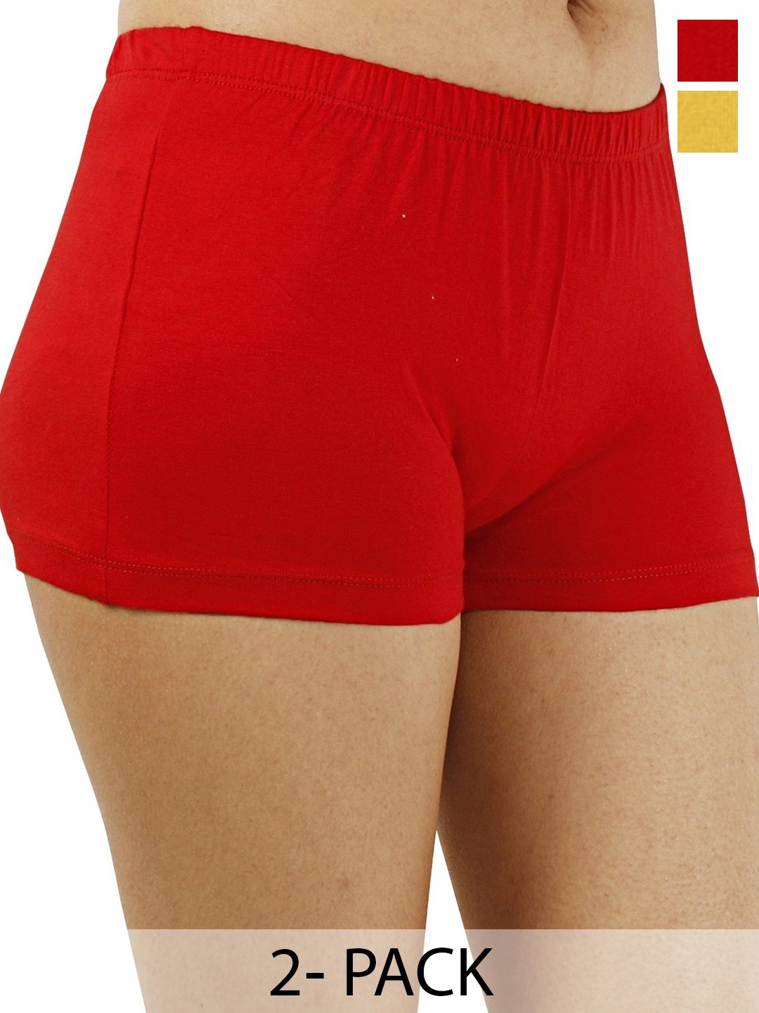 

Diving Deep Pack of 2 Boy Shorts Briefs, Red