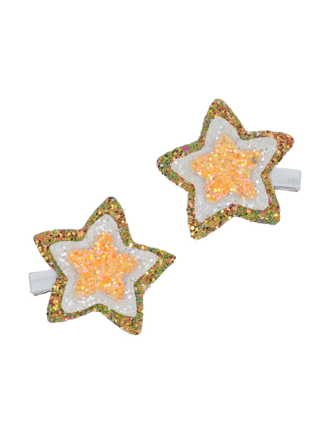 

Aye Candy Girls Embellished Alligator Hair Clip, White