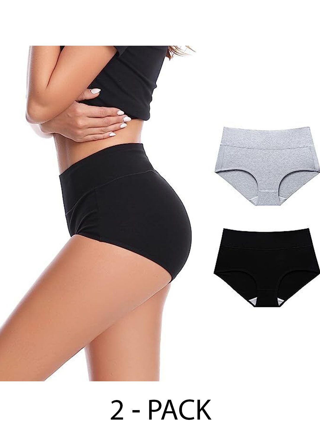

Diving Deep Pack of 3 Hipster Briefs, Black