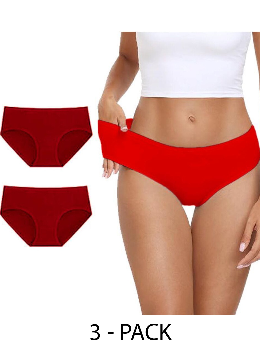 

Diving Deep Pack of 3 Hipster Briefs, Multi