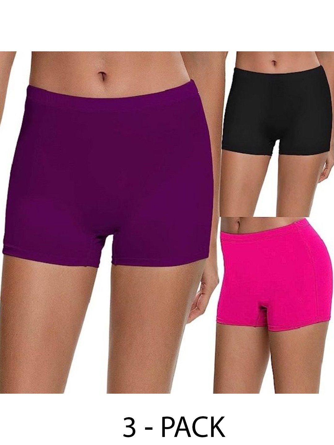 

Diving Deep Pack of 3 Boy Shorts Briefs, Multi
