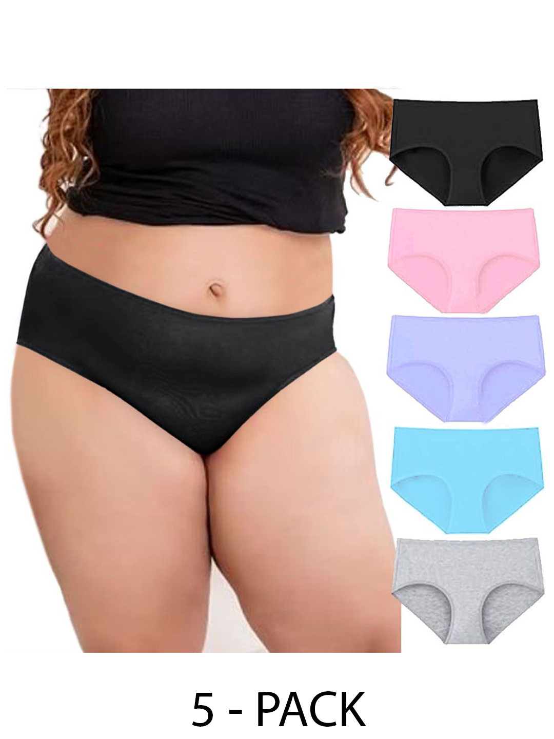

Diving Deep Pack of 5 Hipster Briefs, Multi