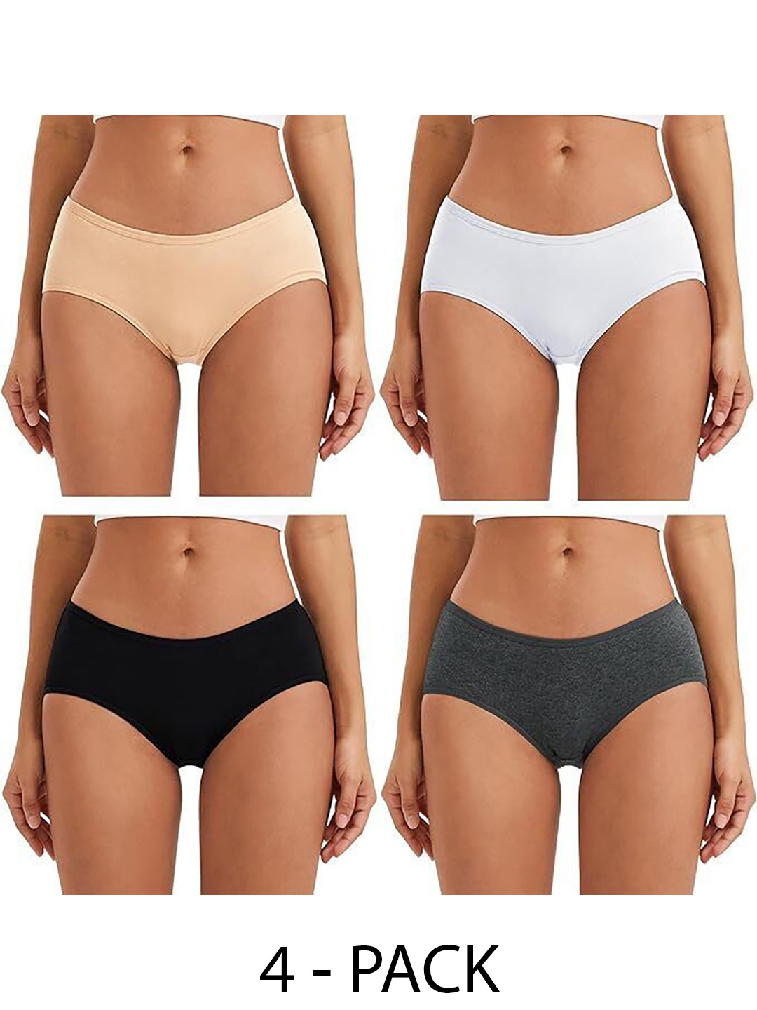 

Diving Deep Pack of 4 Hipster Briefs, Multi