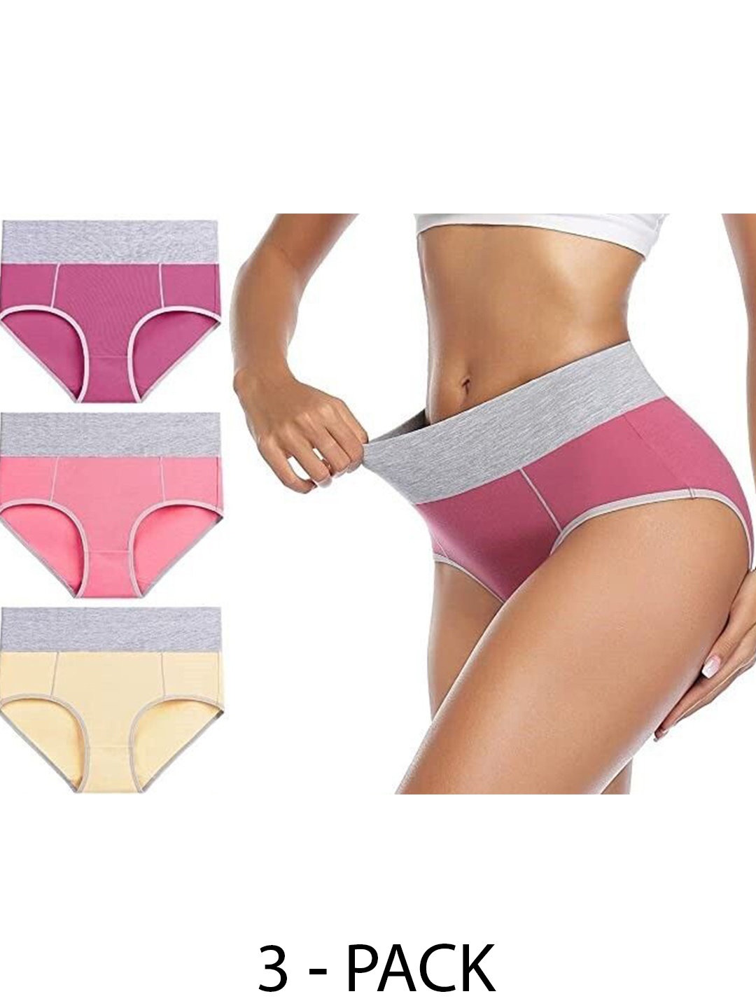 

Diving Deep Pack of 3 Hipster Briefs, Multi