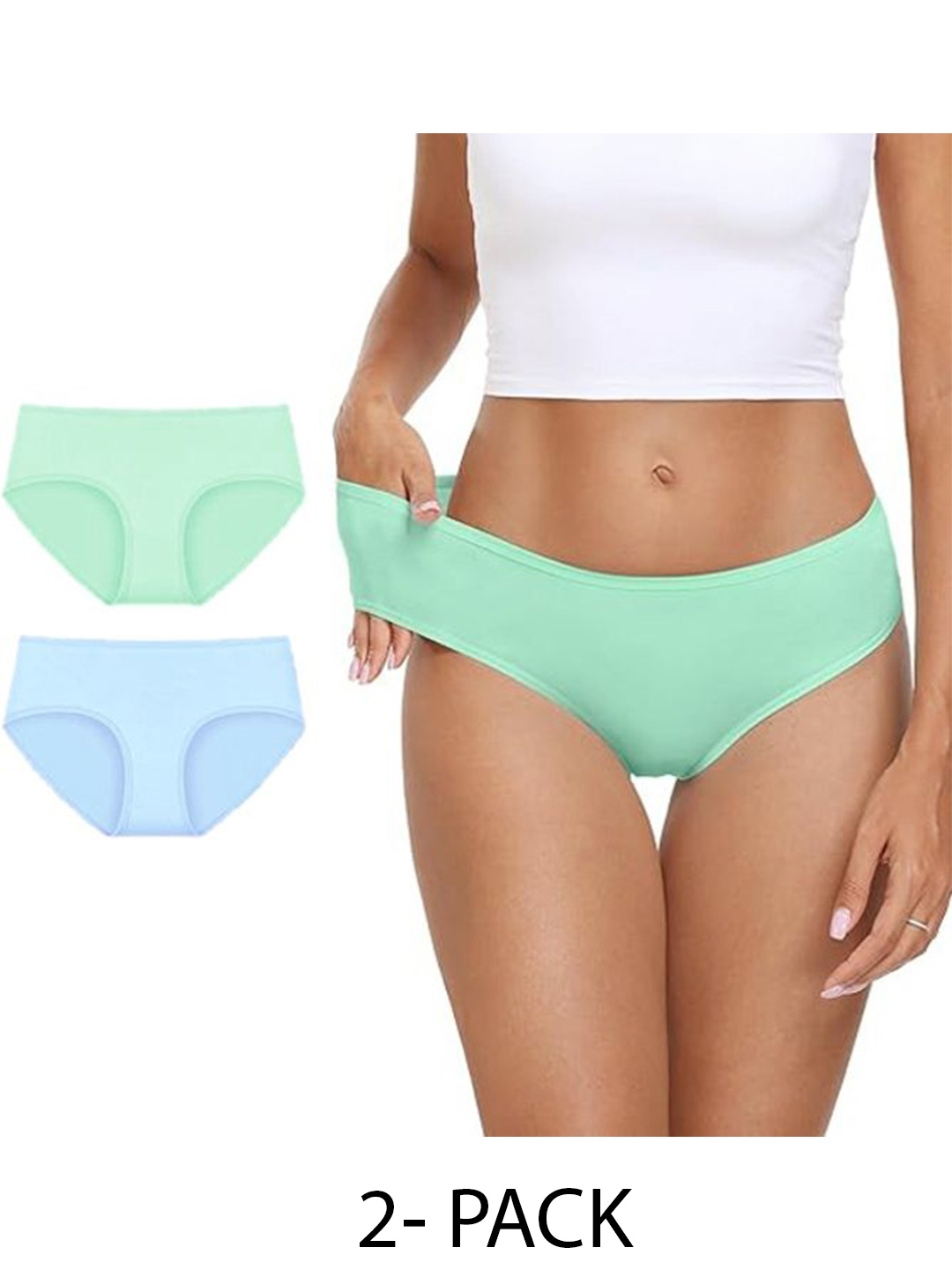 

Diving Deep Pack of 2 Hipster Briefs, Blue