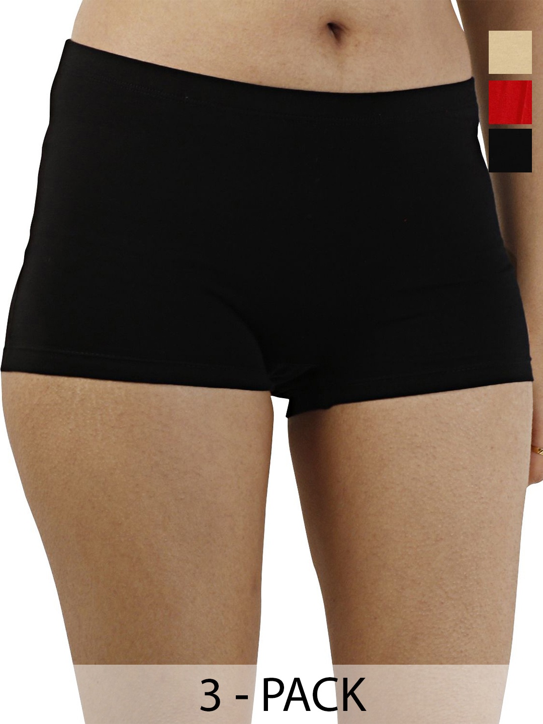 

Diving Deep Pack of 3 Boy Shorts Briefs, Multi