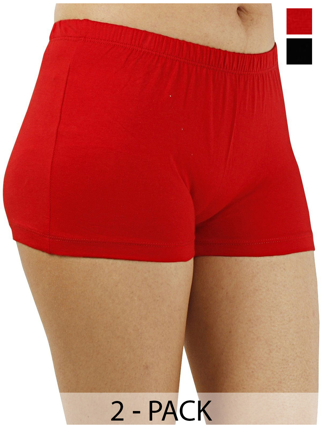 

Diving Deep Pack of 2 Boy Shorts Briefs, Black