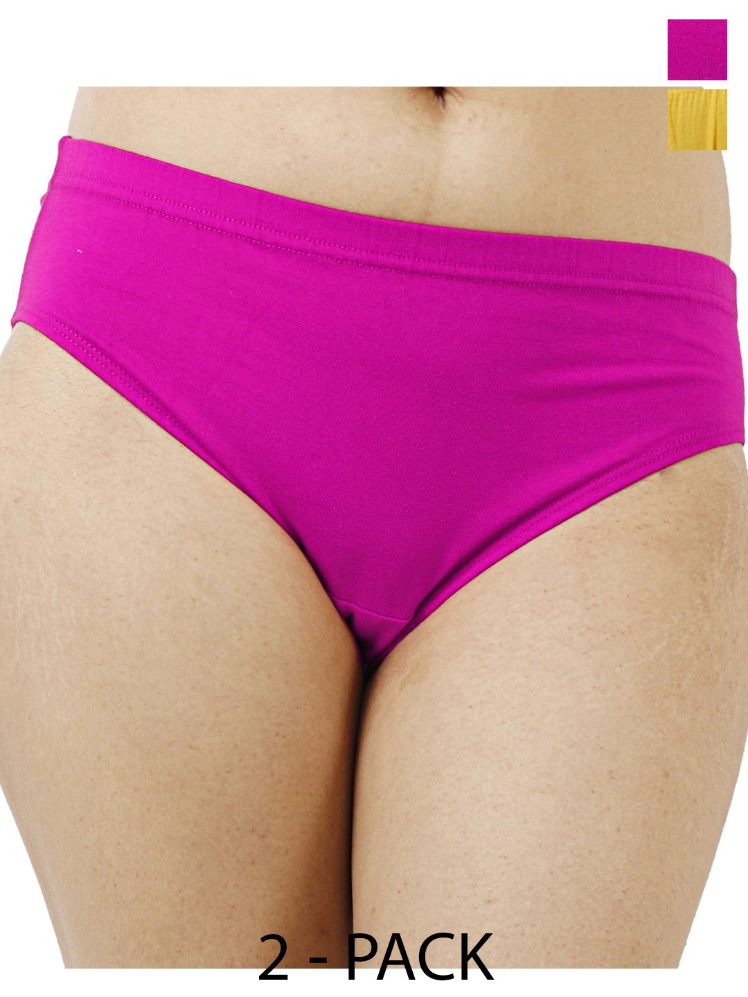 

Diving Deep Women Pack of 2 Hipster Briefs, Pink