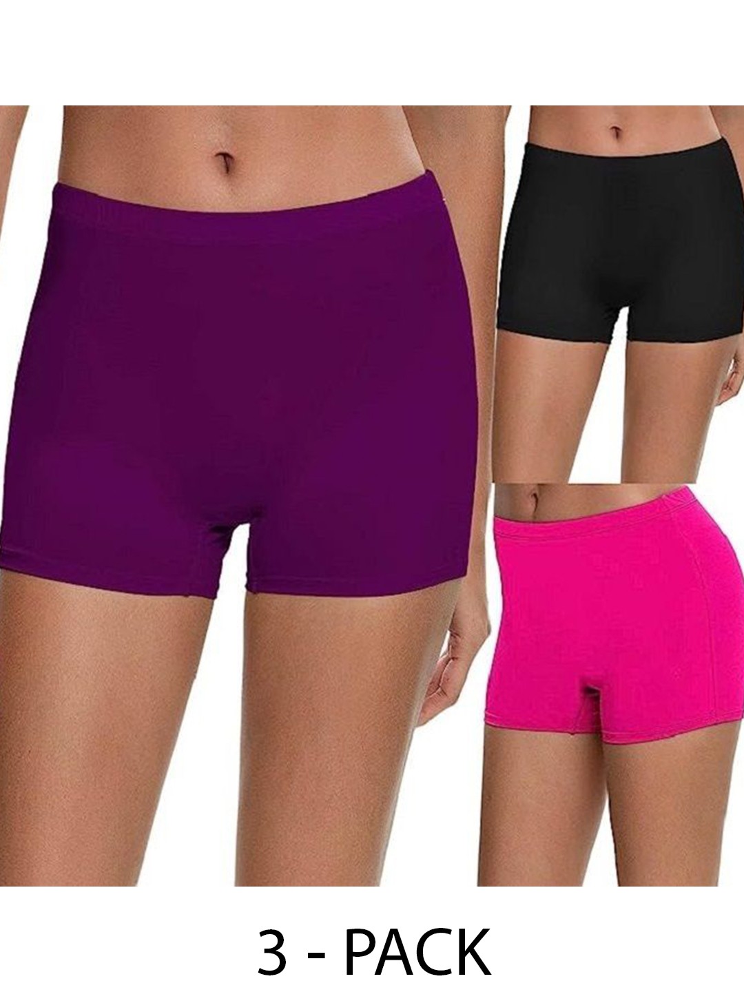 

Diving Deep Pack of 3 Boy Shorts Briefs, Multi