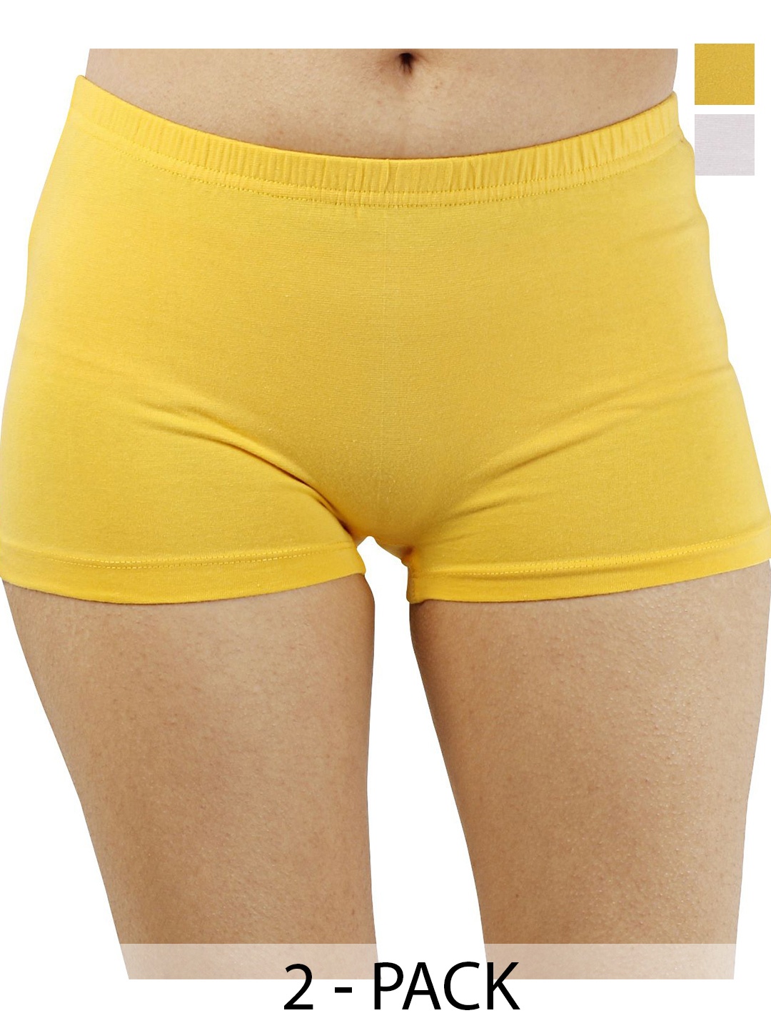 

Diving Deep Pack of 2 Boy Shorts Briefs, Yellow