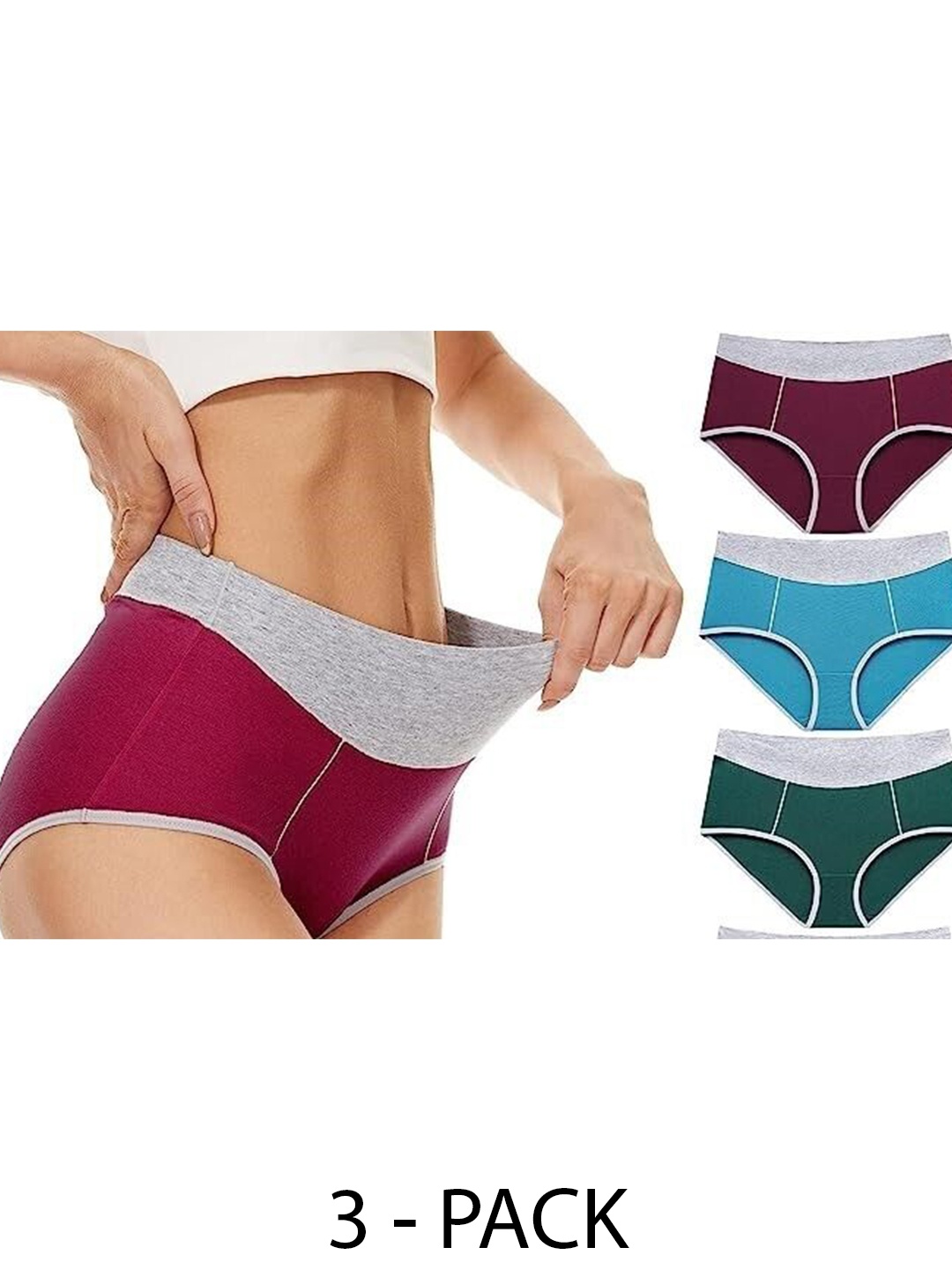 

Diving Deep Pack of 3 Hipster Briefs, Multi