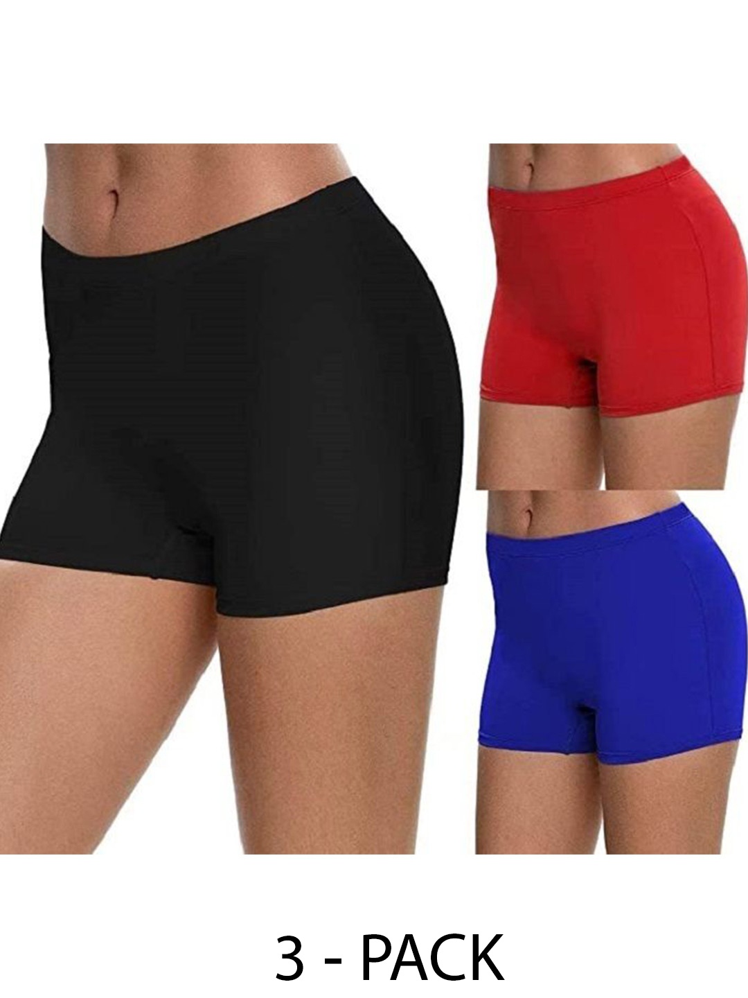 

Diving Deep Pack of 3 Boy Shorts Briefs, Multi