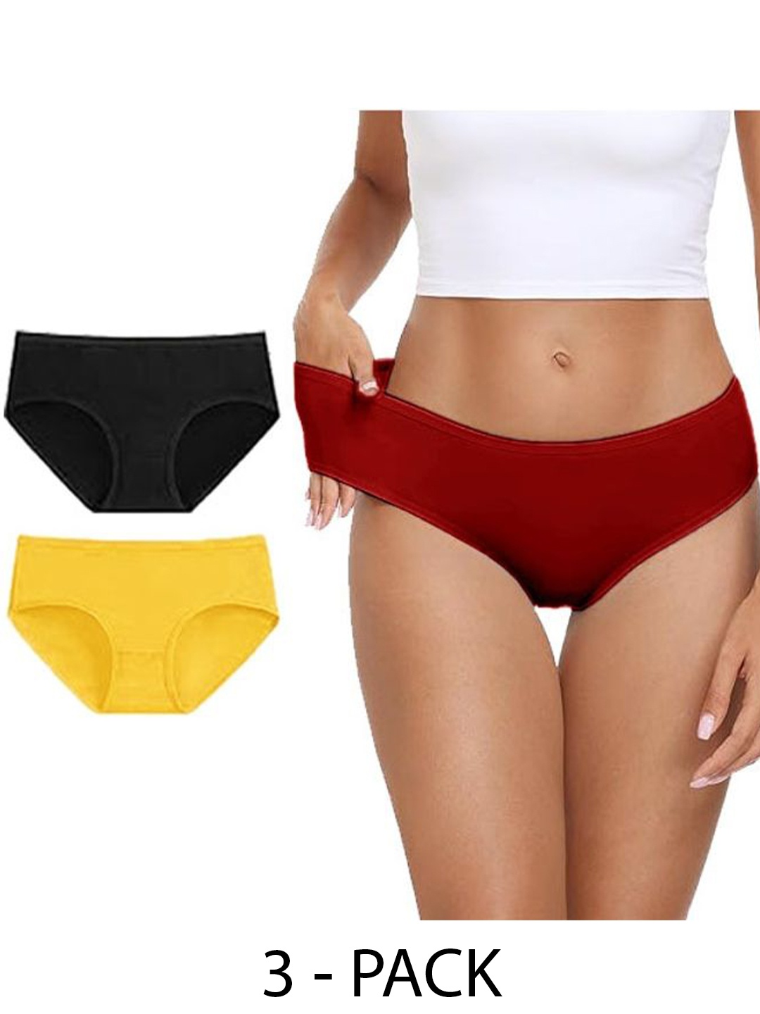 

Diving Deep Pack of 3 Hipster Briefs, Multi