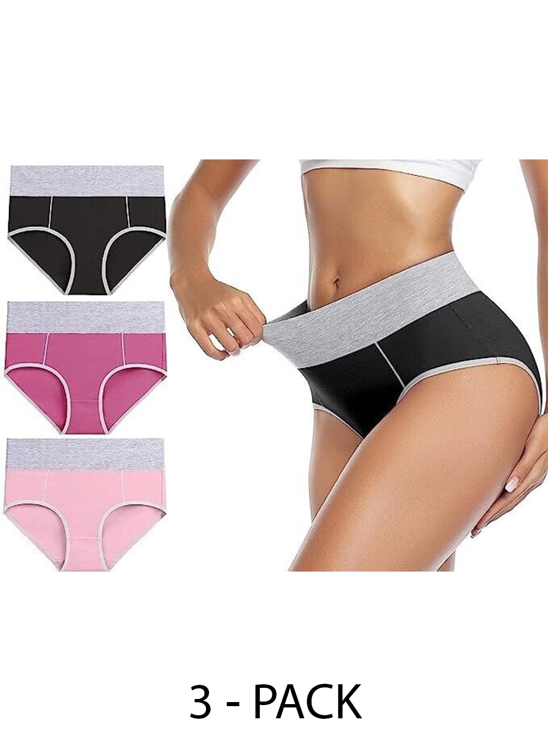 

Diving Deep Pack of 3 Hipster Briefs, Multi