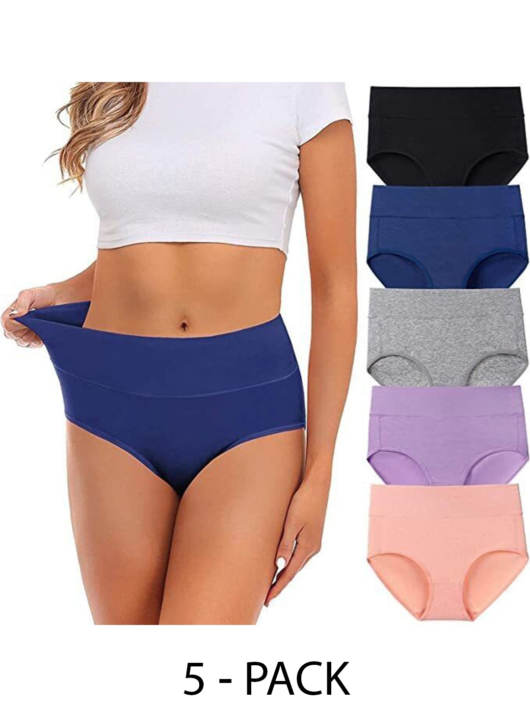 

Diving Deep Pack of 5 Hipster Briefs, Multi