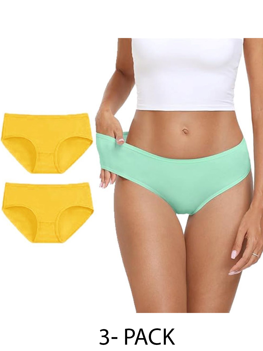 

Diving Deep Pack of 3 Hipster Briefs, Multi