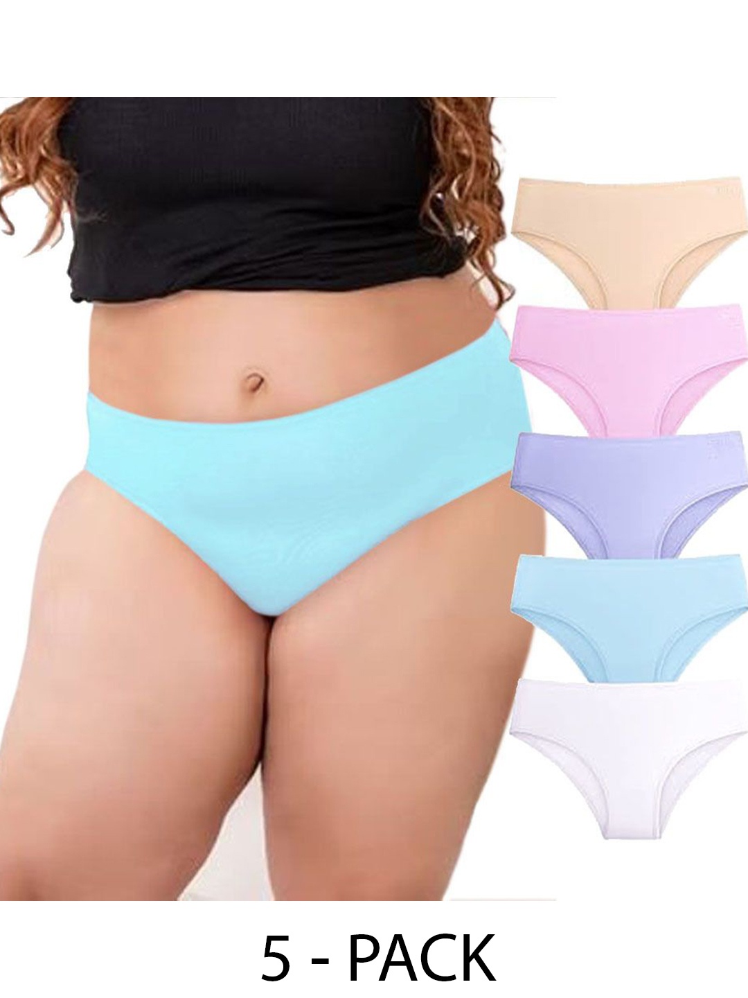 

Diving Deep Pack of 5 Hipster Briefs, Multi
