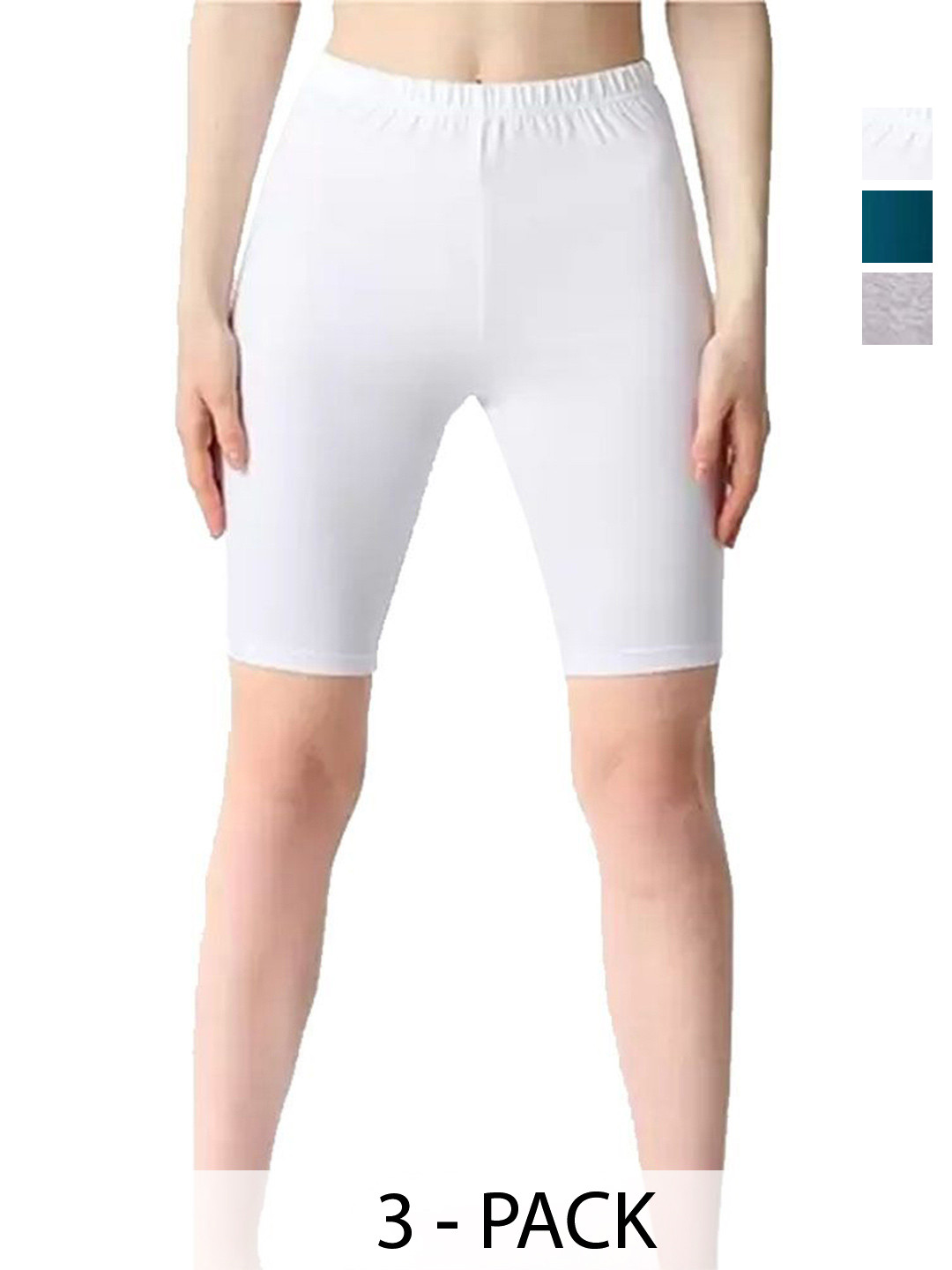 

Diving Deep Women Pack Of 3 Cotton Boy Shorts Briefs, Assorted