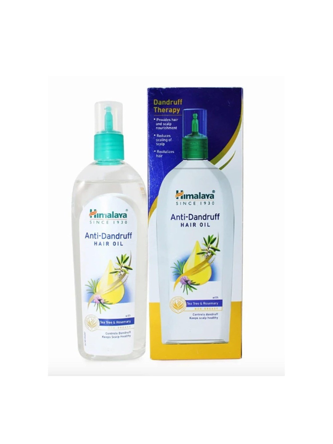 

Himalaya Anti-Dandruff Hair Oil With Neem & Tea-Tree Oil - 100ml, White