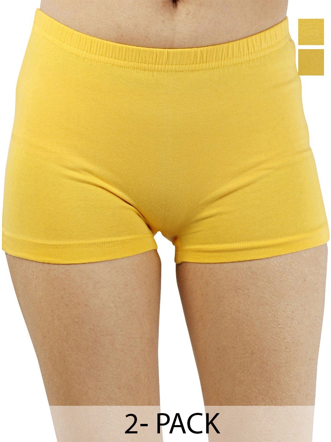 

Diving Deep Pack of 2 Boy Shorts Briefs, Yellow
