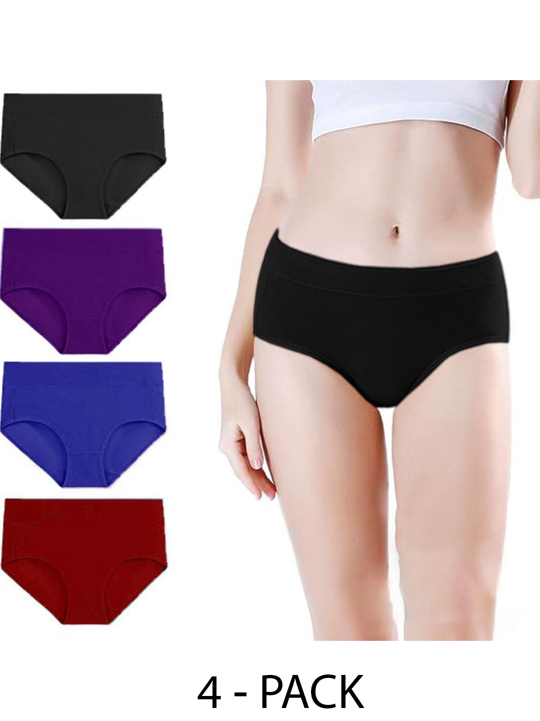 

Diving Deep Pack of 4 Hipster Briefs, Multi