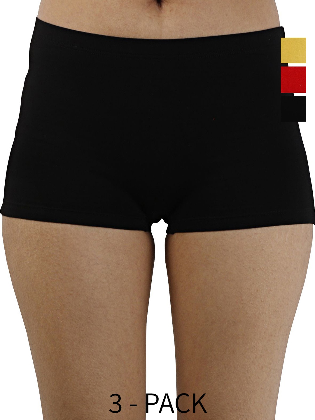 

Diving Deep Pack of 3 Boy Shorts Briefs, Yellow