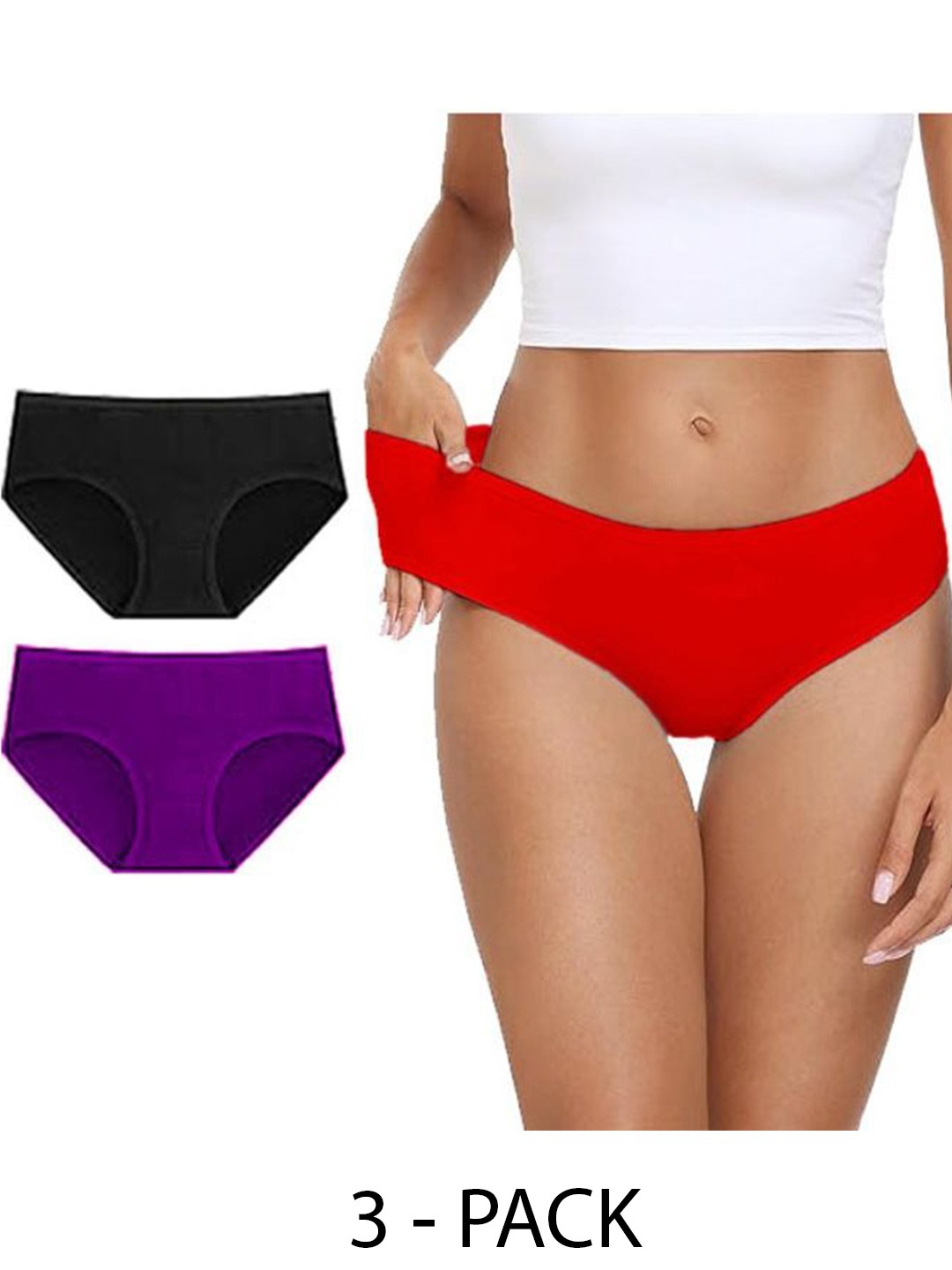 

Diving Deep Pack of 3 Hipster Briefs, Multi