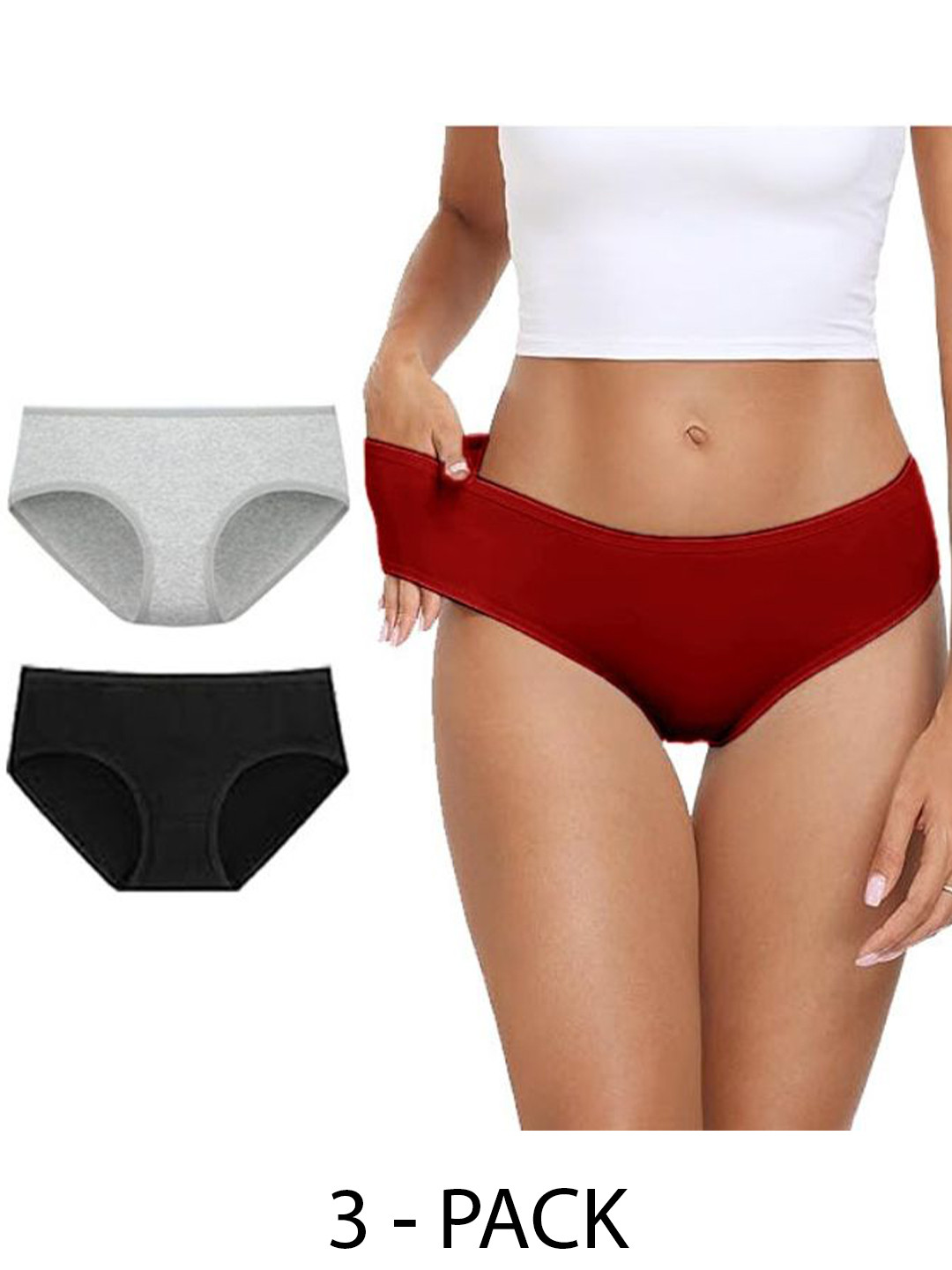 

Diving Deep Pack of 3 Hipster Briefs, Multi