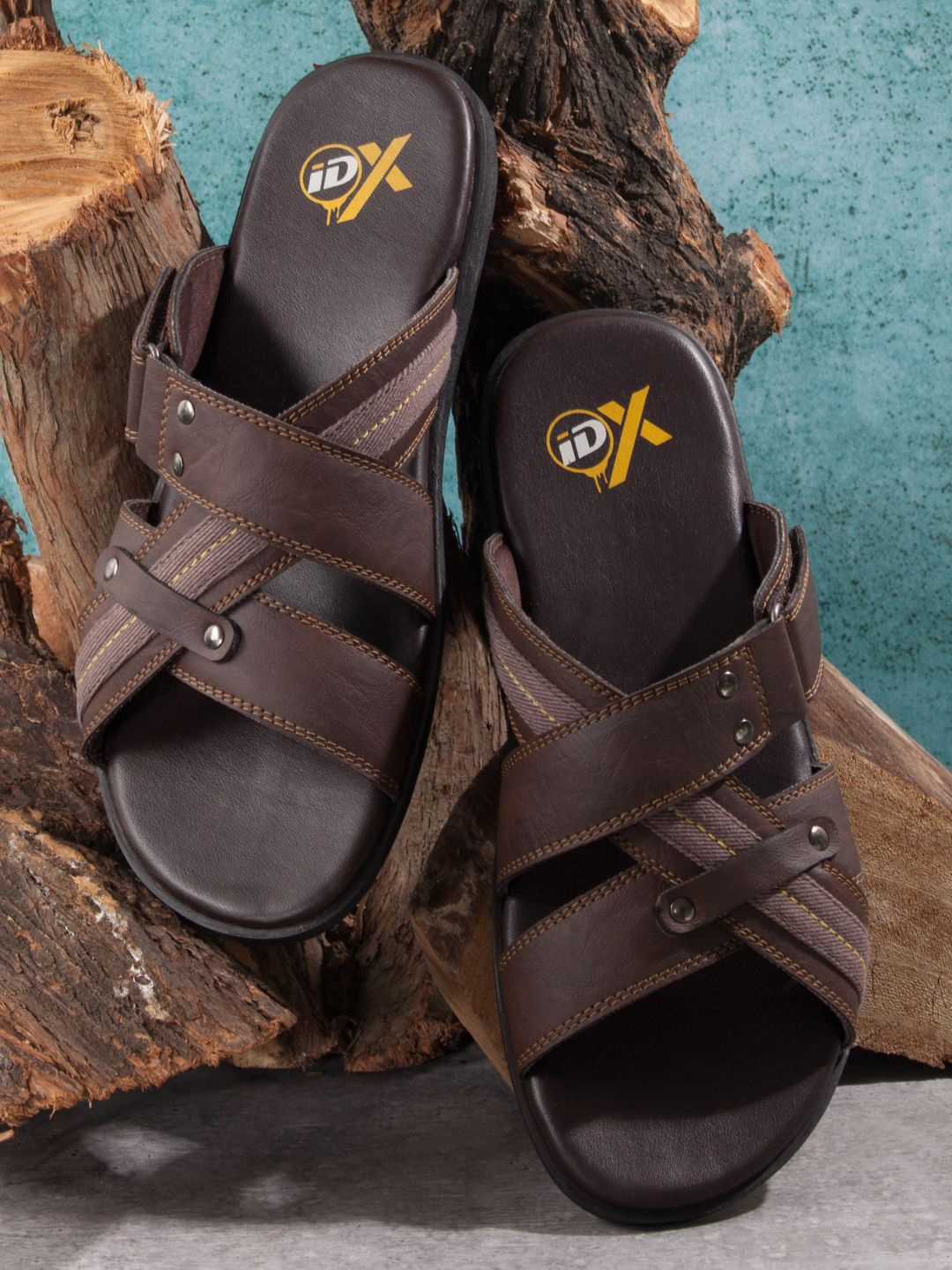 

ID Men Comfort Sandals, Brown