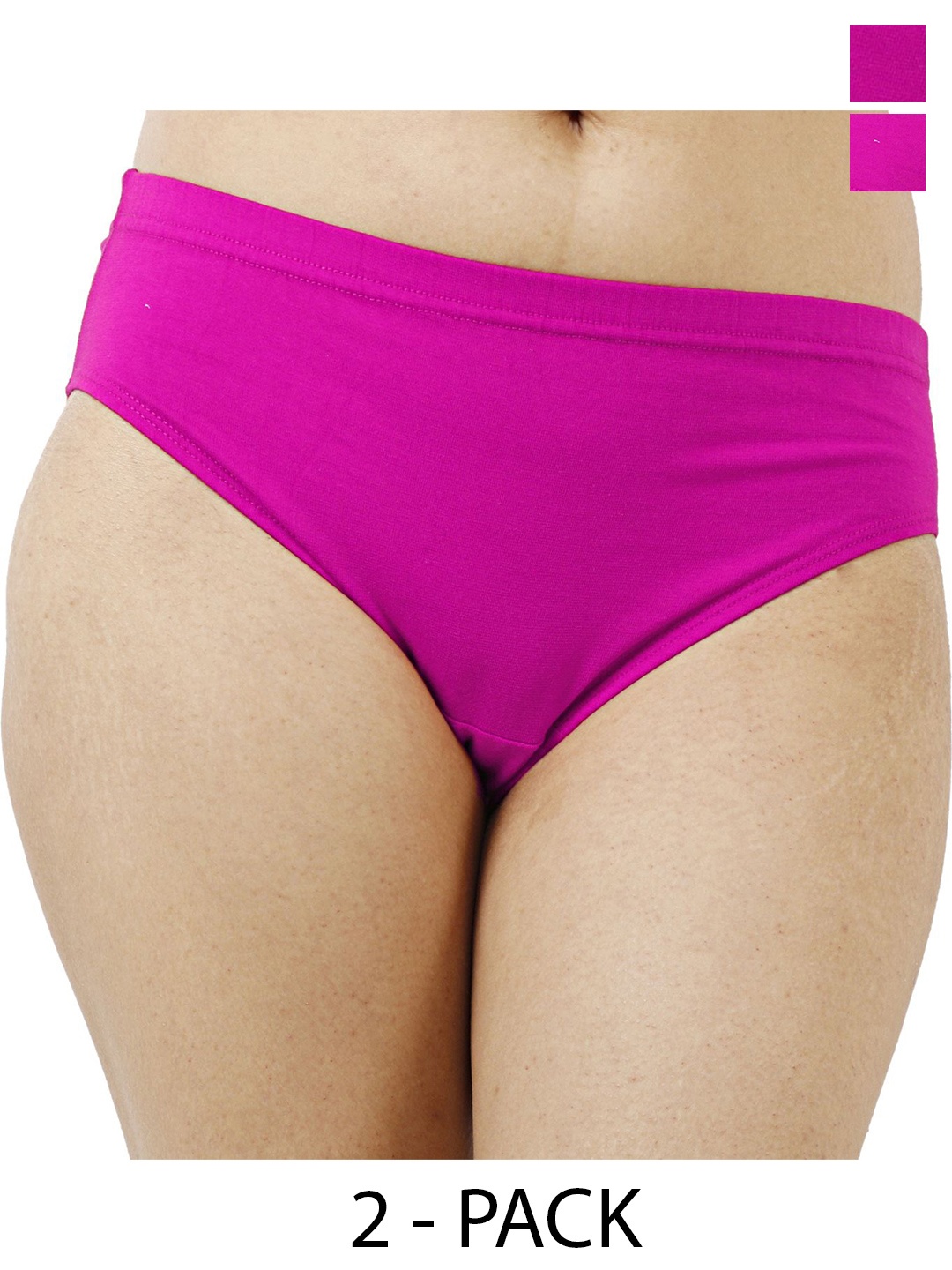 

Diving Deep Women Pack of 2 Cotton Hipster Briefs, Assorted
