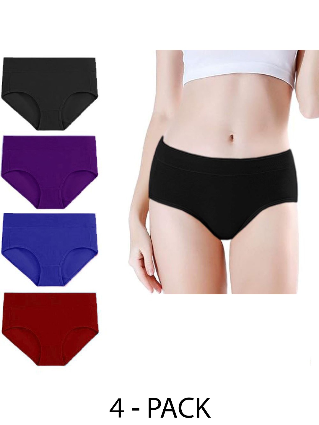 

Diving Deep Pack of 4 Hipster Briefs, Multi