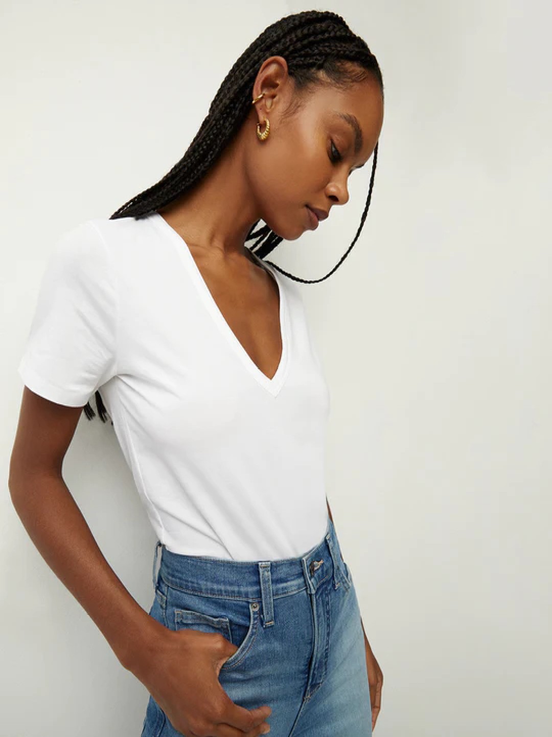 

COLOR CAPITAL Top, White