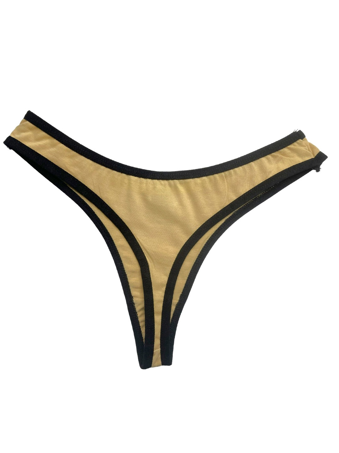 

Diving Deep Pack of 1 Thongs Briefs, Beige