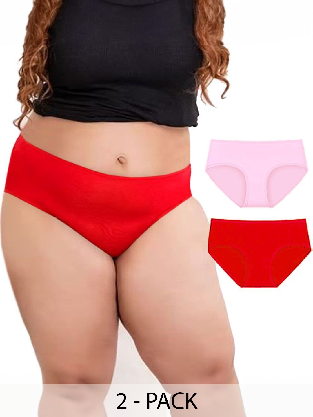 

Diving Deep Women Pack of 2 Hipster Briefs, Assorted