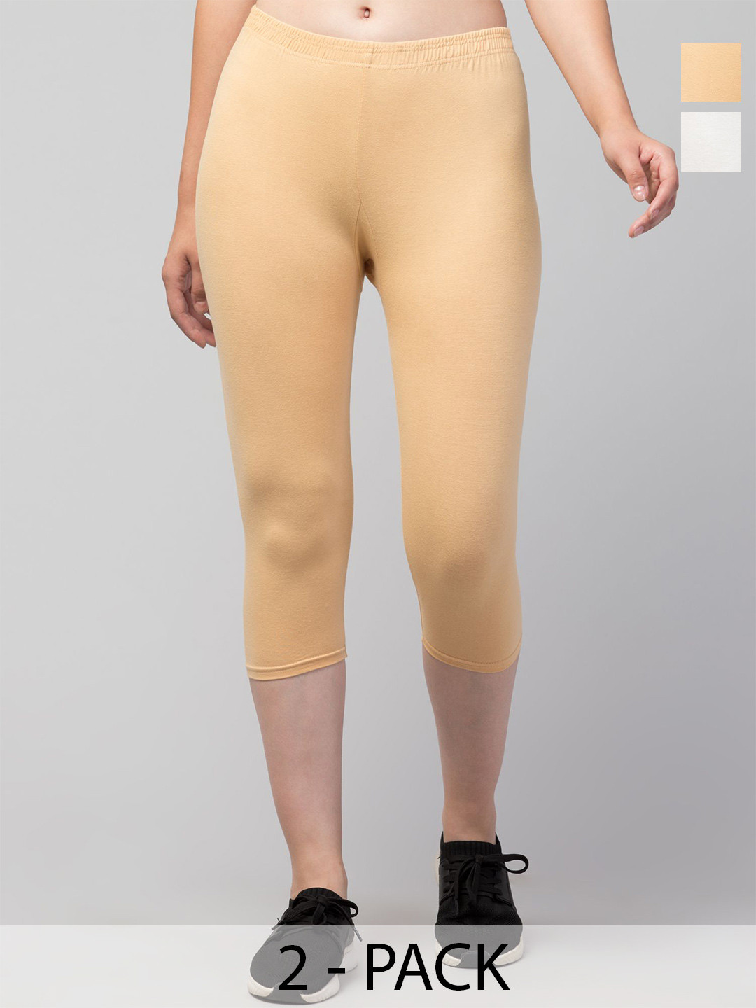 

ULLAS Women Capris, Beige