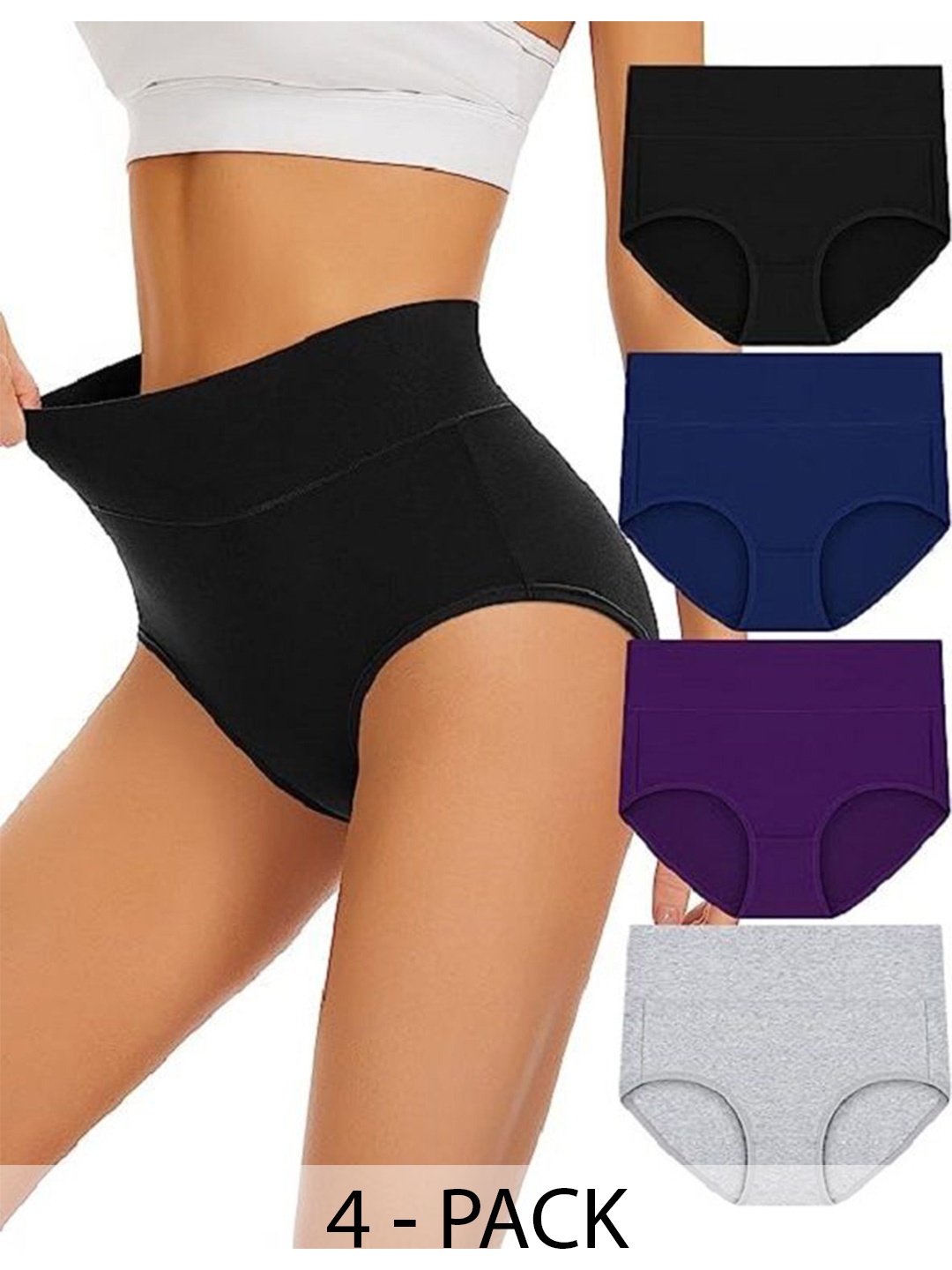 

Diving Deep Pack of 4 Hipster Briefs, Multi