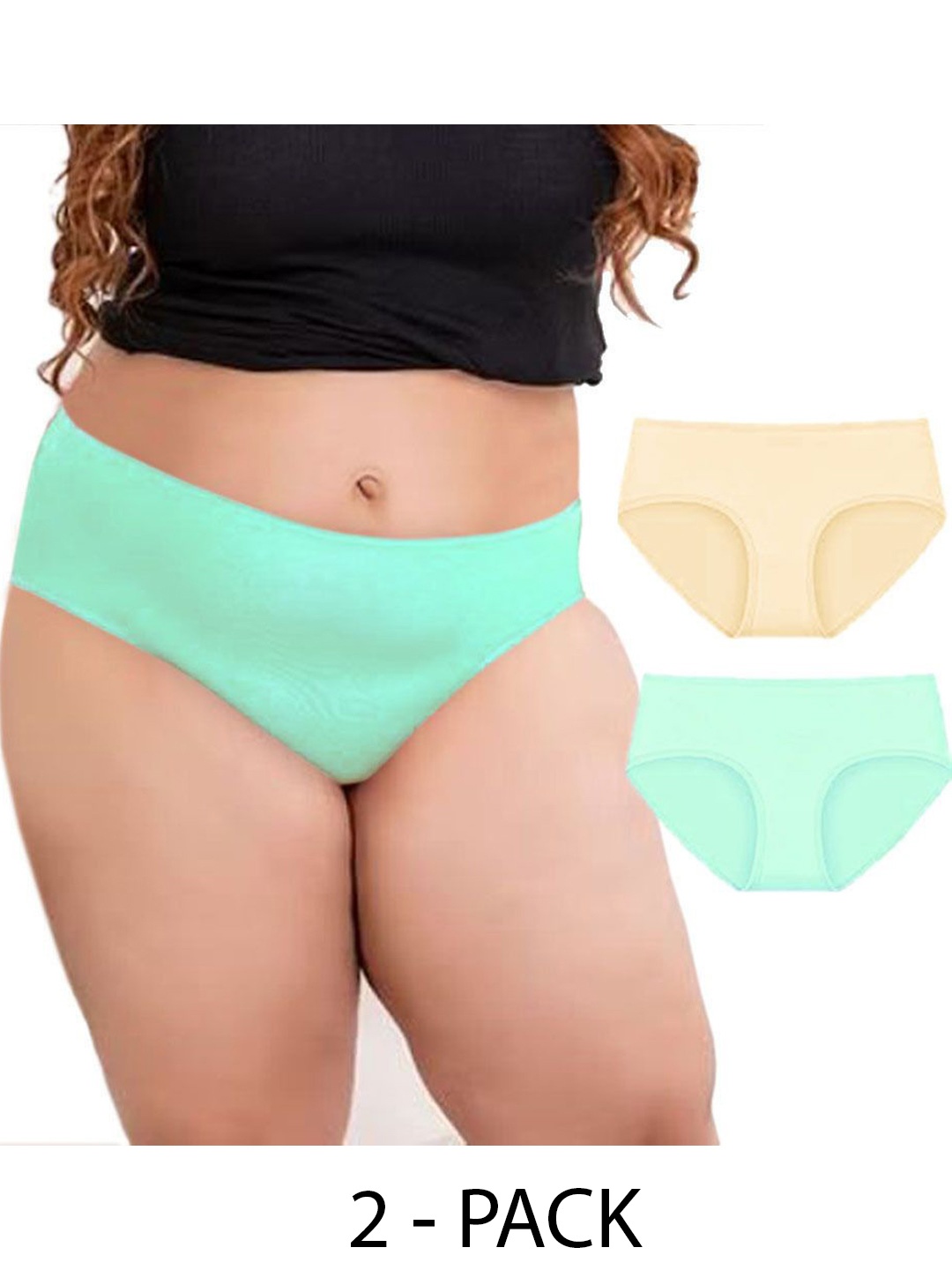 

Diving Deep Women Pack of 2 Hipster Briefs, Assorted