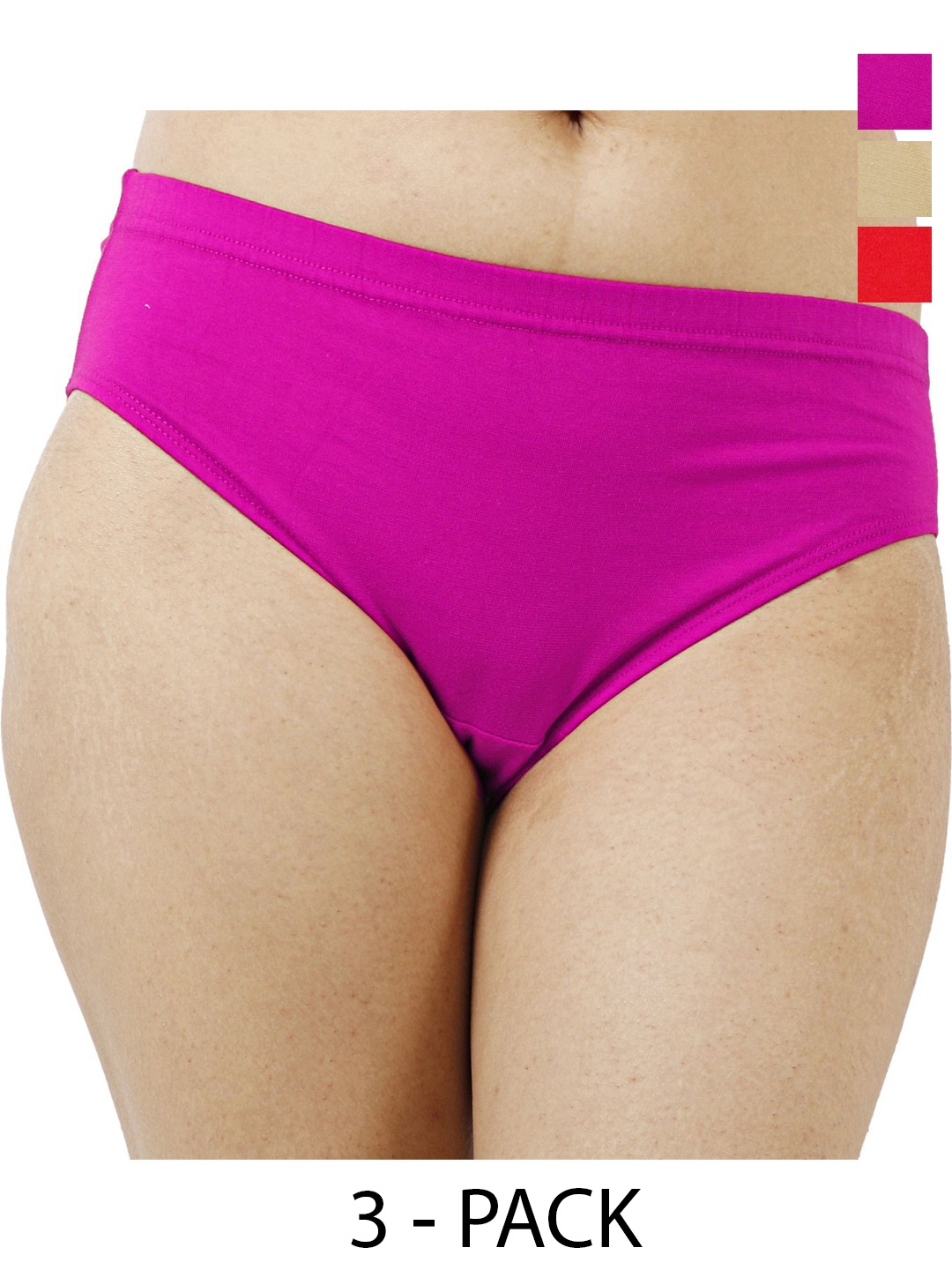 

Diving Deep Pack of 3 Hipster Briefs, Multi