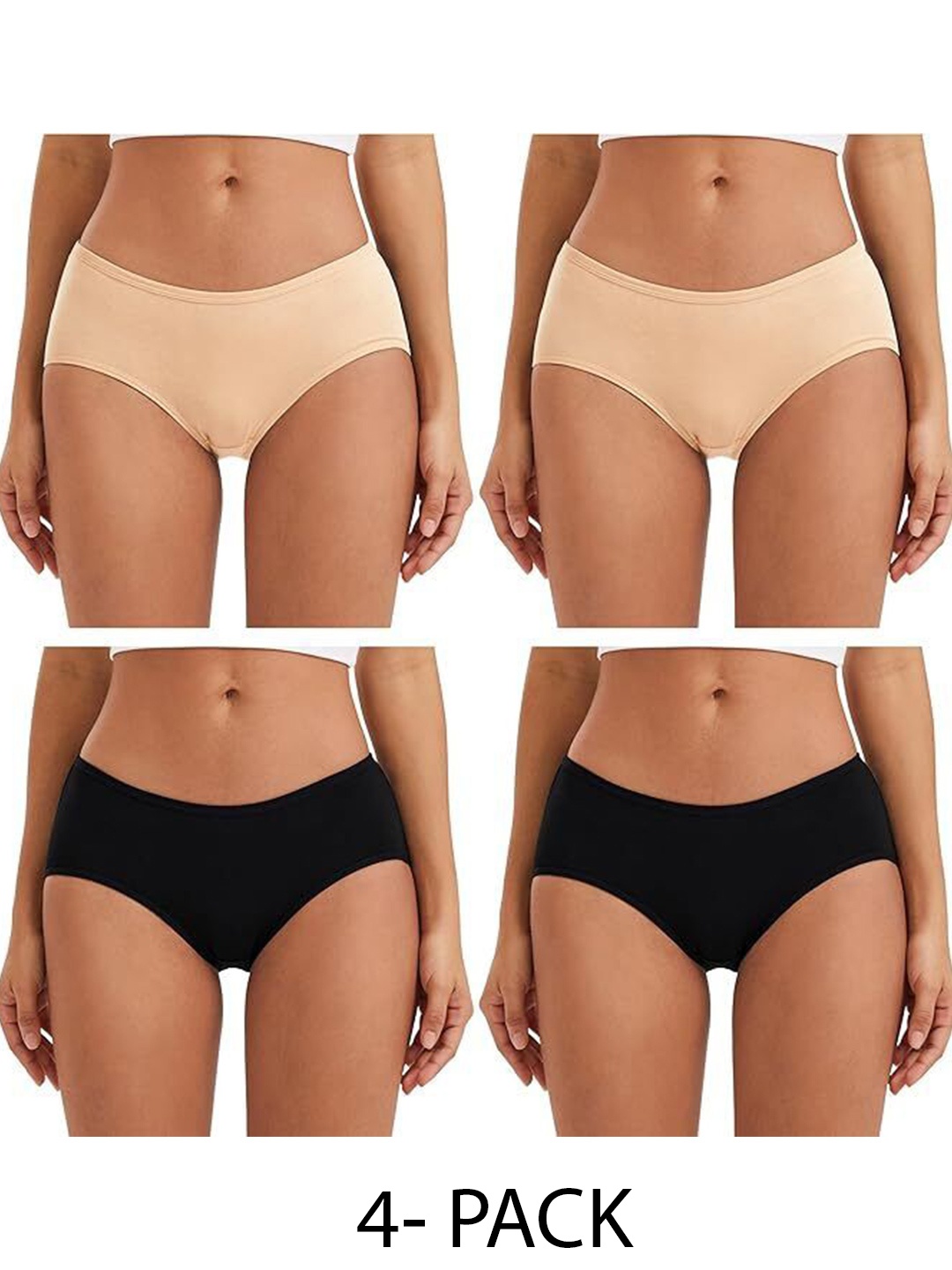 

Diving Deep Pack of 4 Hipster Briefs, Multi