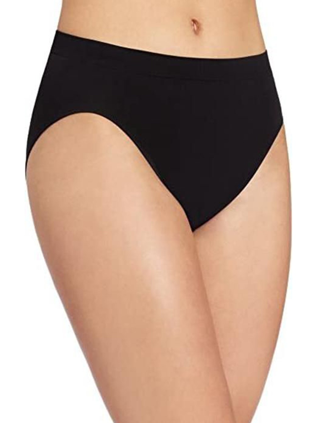 

Diving Deep Women Cotton Plus Size Hipster Briefs, Black