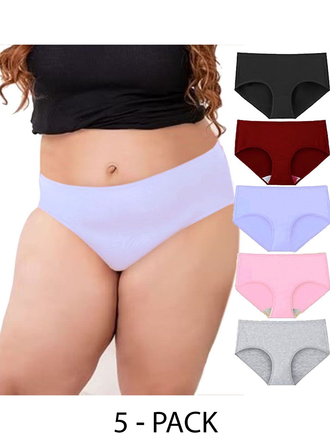 

Diving Deep Pack of 5 Hipster Briefs, Multi