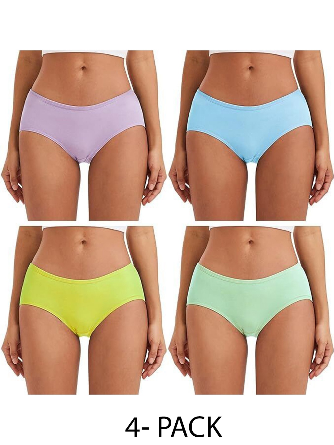 

Diving Deep Pack of 4 Hipster Briefs, Multi